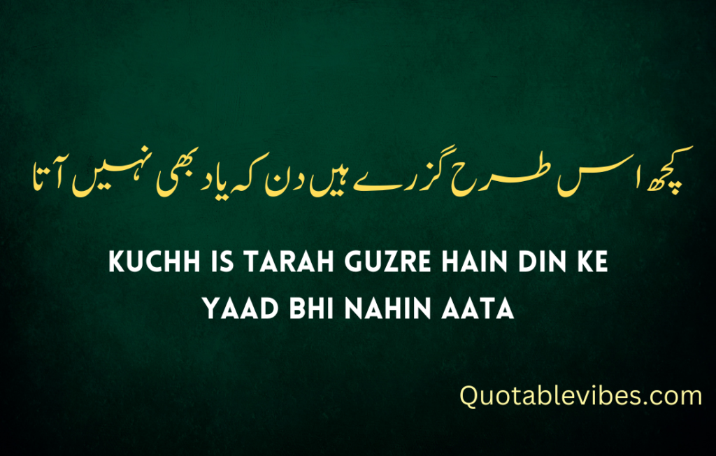 One Line Urdu Poetry Quotes